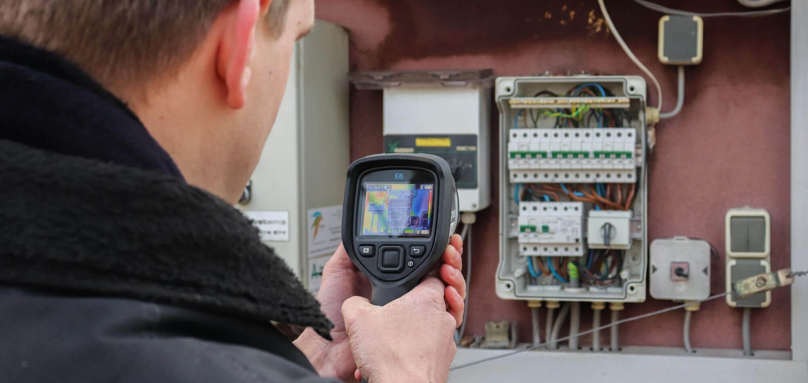 Inspectie van een elektrische installatie